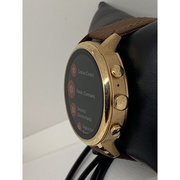 Fossil Gen 4 Authentic Digital Dial Smart Watch Custom Band FTW6031 QT312 - Picture 3 of 12